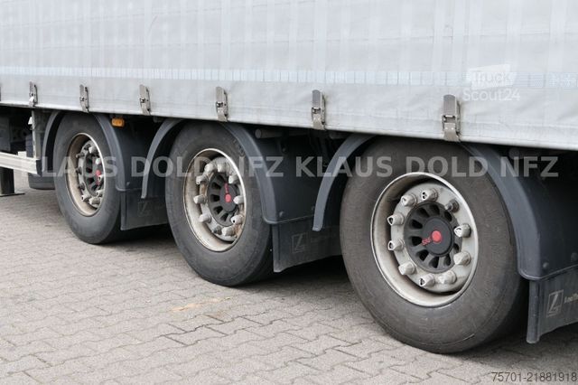Otvorena prikolica sa ceradom LECITRAILER R3EC Pritsche Plane SAF Achsen