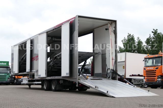 شبه مقطورة لنقل السيارات  Wiese SA 26 AT S Autotransporter mit Thermo King
