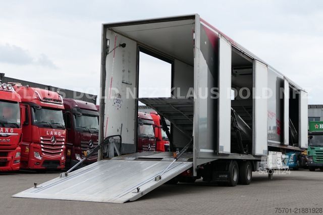 شبه مقطورة لنقل السيارات  Wiese SA 26 AT S Autotransporter mit Thermo King