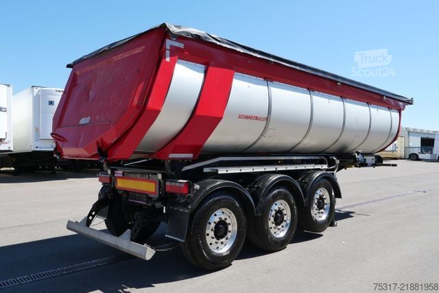 مقطورة نصف قلابة SCHWARZMÜLLER HARDOX MULDE / THERMO /25m³  5 mm BPW /ALUFELGEN