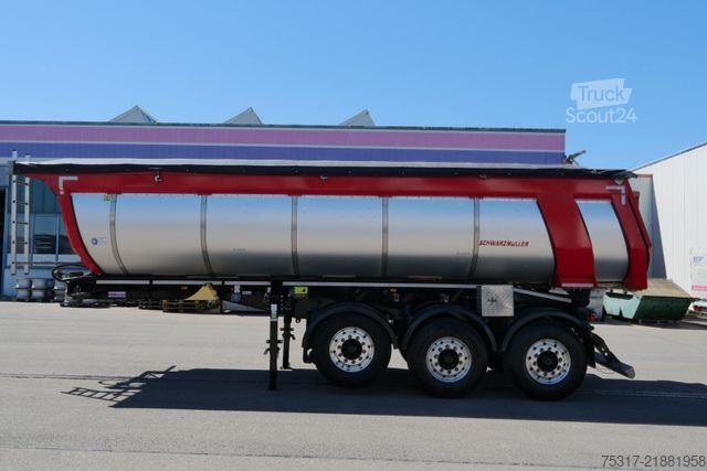 مقطورة نصف قلابة SCHWARZMÜLLER HARDOX MULDE / THERMO /25m³ 5 mm BPW /ALUFELGEN