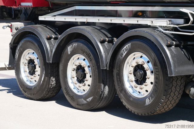 مقطورة نصف قلابة SCHWARZMÜLLER HARDOX MULDE / THERMO /25m³ 5 mm BPW /ALUFELGEN