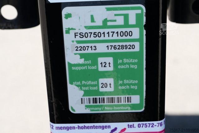 مقطورة نصف قلابة SCHWARZMÜLLER HARDOX MULDE / THERMO /25m³ 5 mm BPW /ALUFELGEN