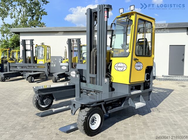 Wózek widłowy czterokierunkowy Combilift C5000XL GAS TRIPLEX 6000 EXTENDABLE FORK