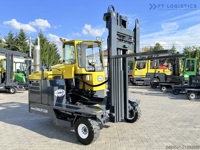 Wózek widłowy czterokierunkowy Combilift C5000XL GAS TRIPLEX 6000 EXTENDABLE FORK