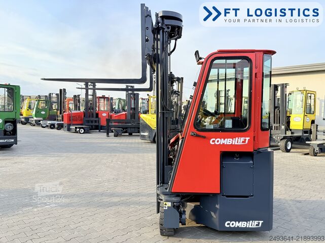 τετραπλής κατεύθυνσης περονοφόρο όχημα Combilift CB3000 DIESEL FULL CABIN TRIPLEX 6550