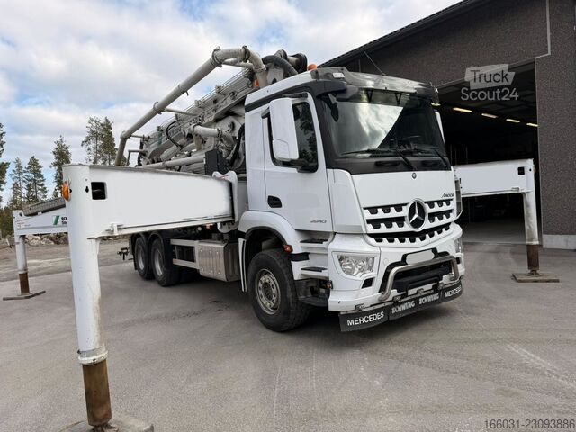 Betonpompwagen MERCEDES-BENZ Arocs Schwing SX 38M/5 Reptor German