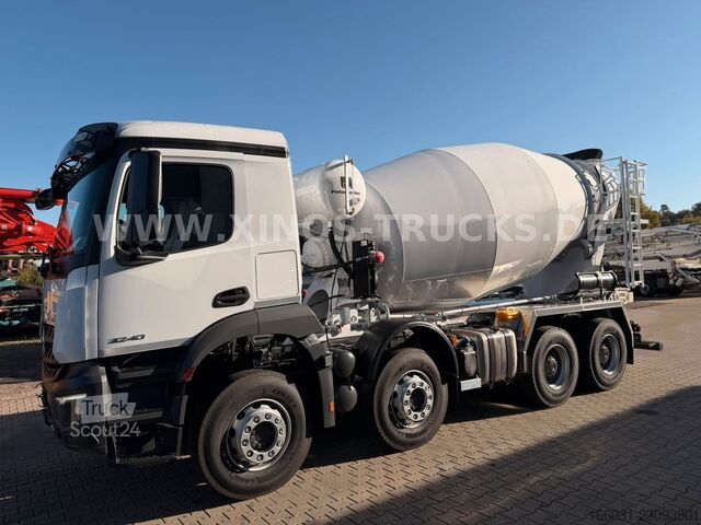 Betonmixer vrachtwagen MERCEDES-BENZ Arocs 3240 Putzmeister 9m³-BL 35t-AP-Axles EUR6E