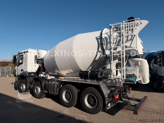Betonmixer vrachtwagen MERCEDES-BENZ Arocs 3240 Putzmeister 9m³-BL 35t-AP-Axles EUR6E