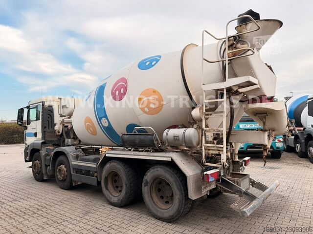 Betonmixer vrachtwagen MAN TGS 32.400 8X4 Liebherr HTM 9M3