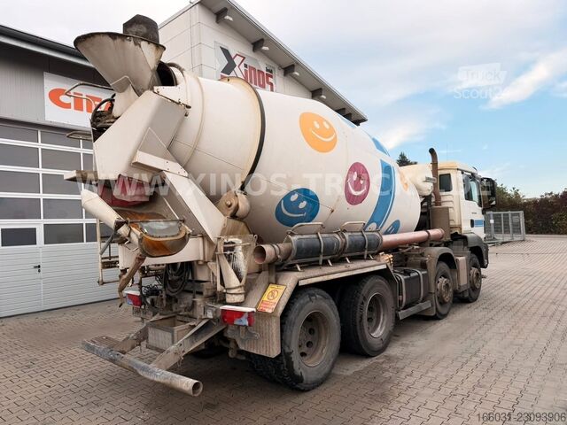 Betonmixer vrachtwagen MAN TGS 32.400 8X4 Liebherr HTM 9M3