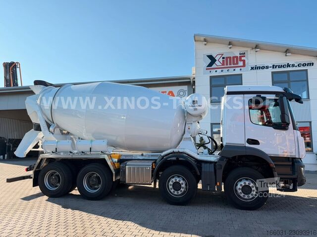 Betonmixer vrachtwagen MERCEDES-BENZ Arocs 3240 Putzmeister 9m³-BL 35t-AP-Axles EUR6E