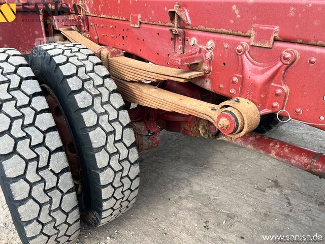 Camion ribaltabile trilaterale MERCEDES-BENZ 814/914/4x4/AK/Kran/Seilwinde/TÜV