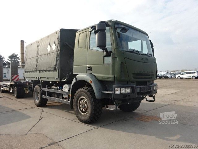 Avolava kuorma-auto IVECO EuroCargo 100E 22WS 2t HümS  4x4 Single Berreif