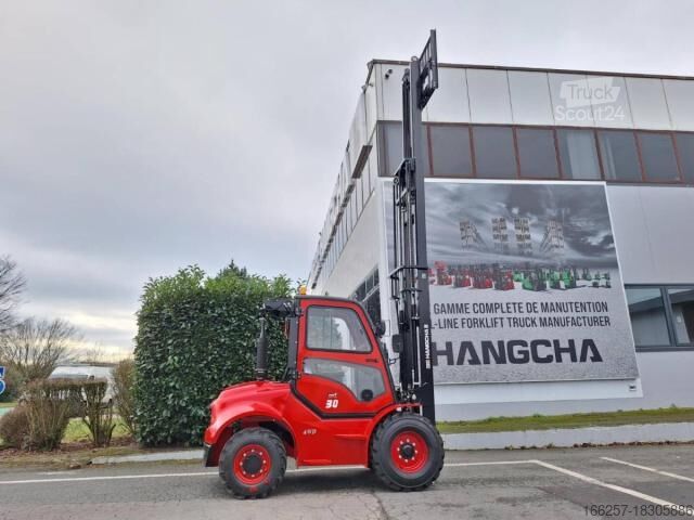 Terränggående gaffeltruck Hangcha TT30-4