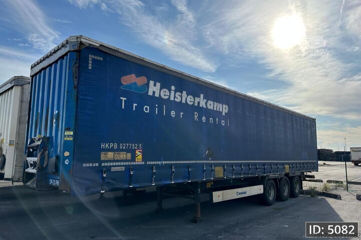 Sliding tarpaulins Krone SD / Drum brakes / Huckepack