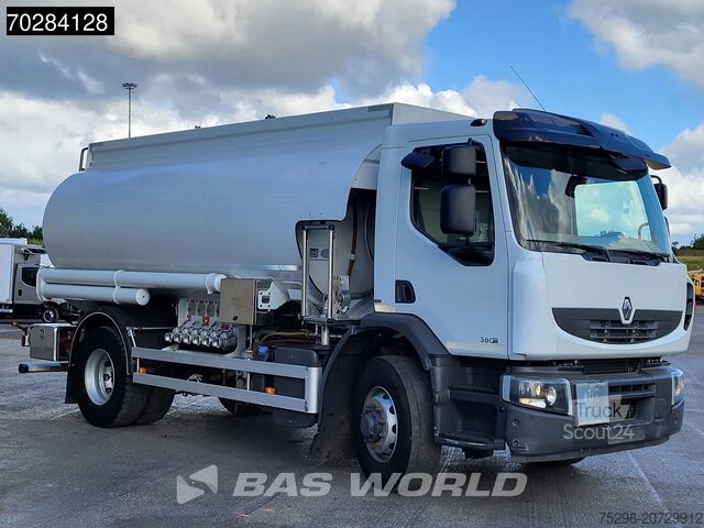 Camion cisternă Renault Premium 380 4X4 4x4 14.000 Liter Fuel tanker 6 ...