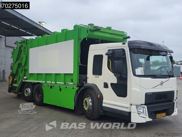 Abfallsammelfahrzeug Volvo FE 320 6X2 NL-Truck Mol Pusher IID CB DUAL IID ...