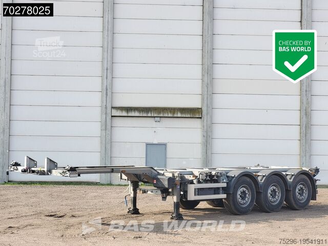 Containertransport Lecitrailer SR3EC 3 axles UNUSED Liftachse Multi'45