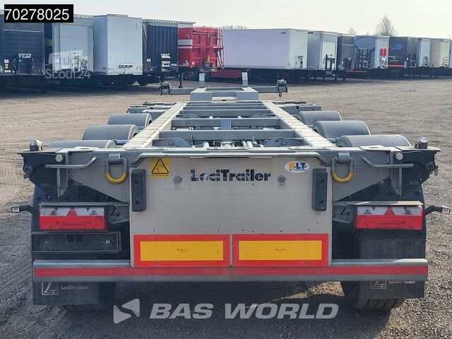 Containertransport Lecitrailer SR3EC 3 axles UNUSED Liftachse Multi'45