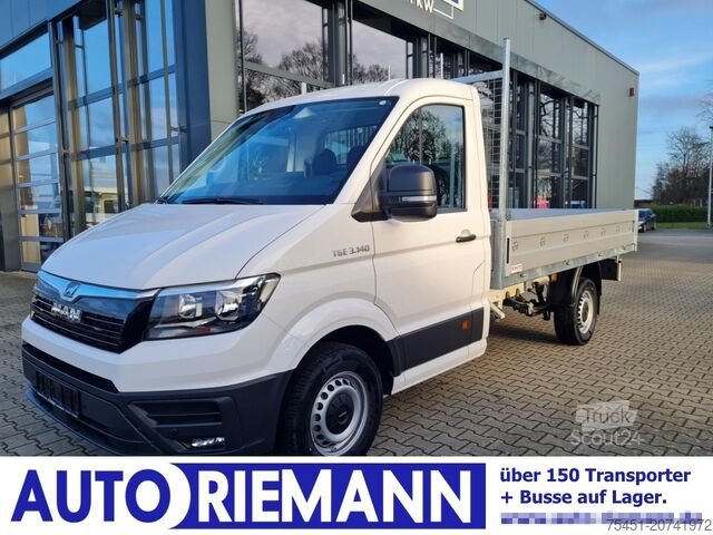 Pick-up dodávka Man TGE 3.140 Pritsche MR Automatik KLIMA TEMPOMAT