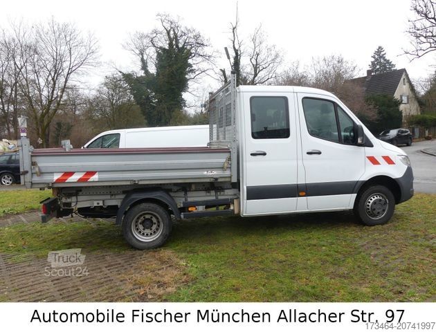 Τριαξονικό ανατρεπτικό βαν MERCEDES-BENZ Sprinter 3 Pritsche 516*Dreiseitenkipper*Text#