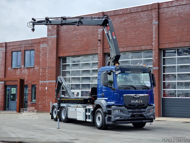 Kranwagen MAN TGS 26.360 6x2/4 - EX.232 HIPRO - Hooklift HIAB...