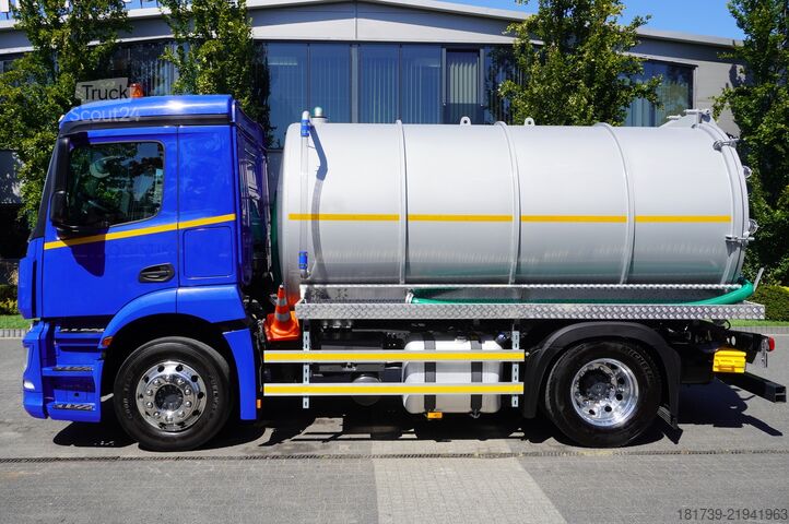 Carrozzeria con fossa settica Mercedes-Benz Actros 18.35 LS/ NEW septic tank 08.2025