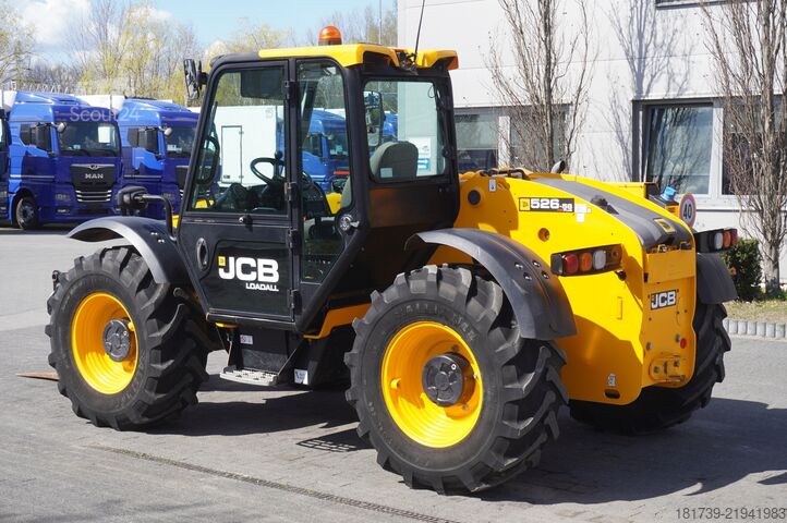 Телескопічний навантажувач JCB 526-56 AGRI Plus / 5.6 m / joystick