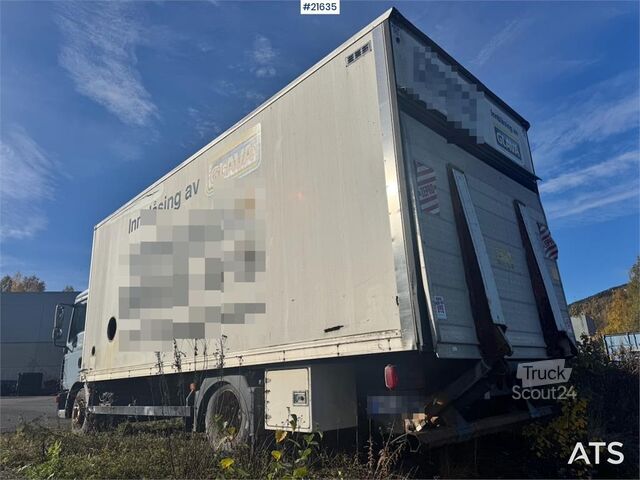 Box body MAN TGL 8.180 4x2 Box Truck.