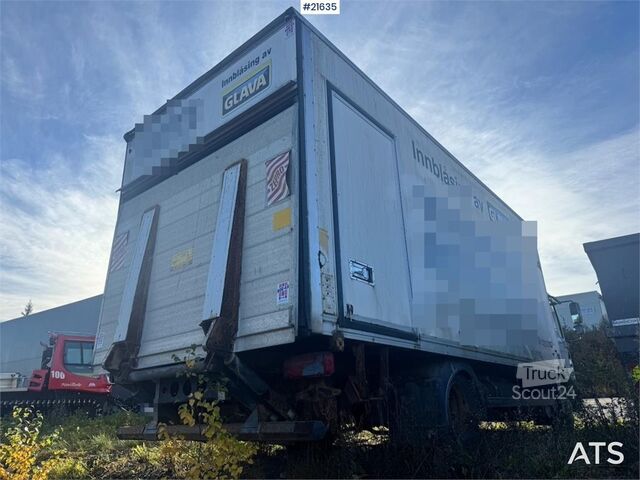 Box body MAN TGL 8.180 4x2 Box Truck.