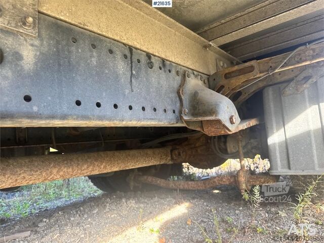 Box body MAN TGL 8.180 4x2 Box Truck.