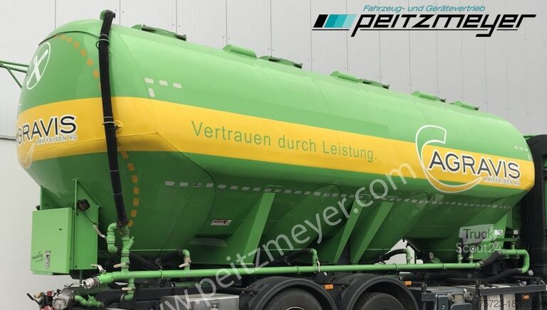 LKW mit Tankaufbau SILOAUFBAU 31 m³, 5 Kammern, Schiebedeckel