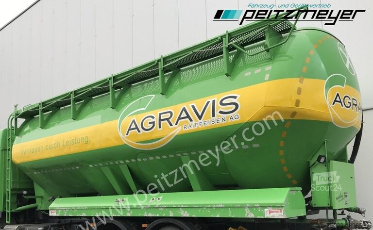 LKW mit Tankaufbau SILOAUFBAU 31 m³, 5 Kammern, Schiebedeckel