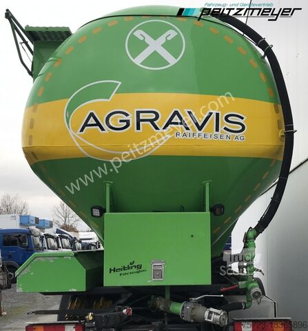 LKW mit Tankaufbau  SILOAUFBAU 31 m³, 5 Kammern, Schiebedeckel