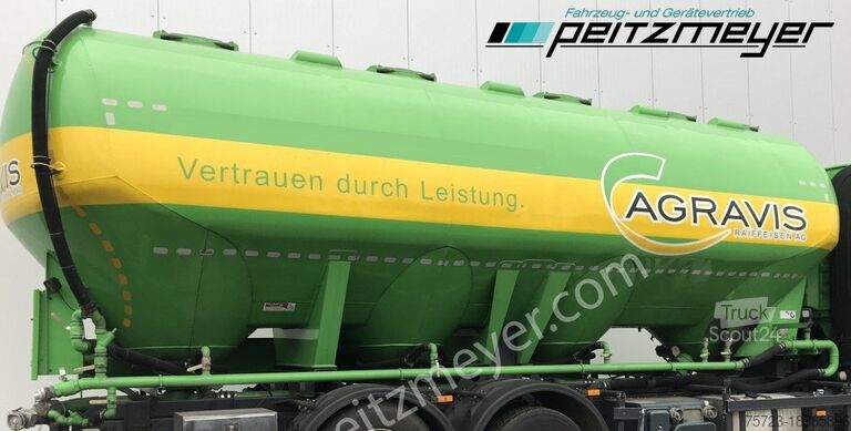 LKW mit Tankaufbau  SILOAUFBAU 31 m³, 5 Kammern, Schiebedeckel