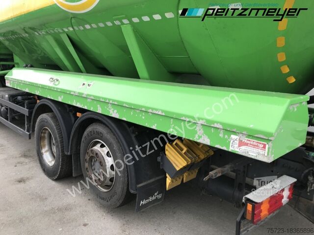 LKW mit Tankaufbau  SILOAUFBAU 31 m³, 5 Kammern, Schiebedeckel
