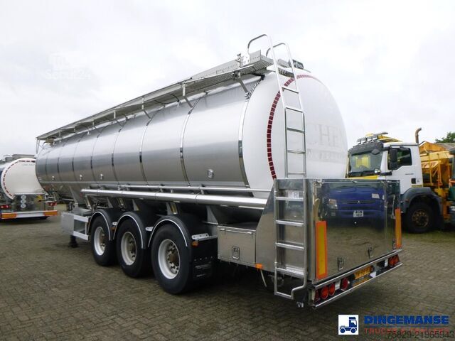 Rezervoar Van Hool Food tank inox 36 m3 / 4 comp + pump