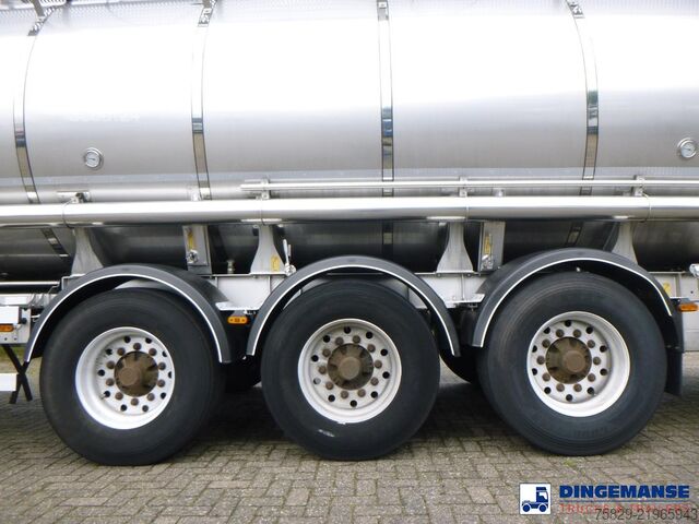 Rezervoar Van Hool Food tank inox 36 m3 / 4 comp + pump