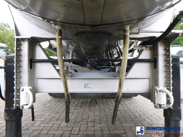 Rezervoar Van Hool Food tank inox 36 m3 / 4 comp + pump