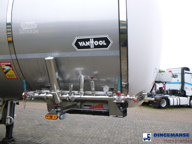 δεξαμενή Van Hool Food tank inox 36 m3 / 4 comp + pump