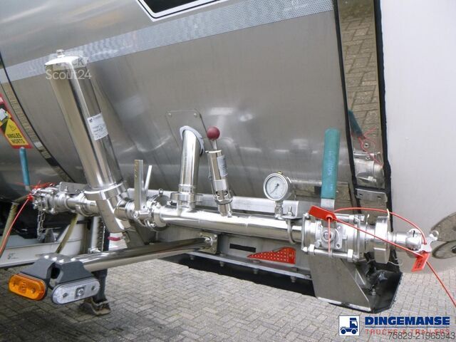δεξαμενή Van Hool Food tank inox 36 m3 / 4 comp + pump