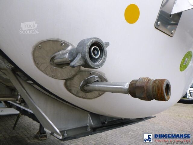 δεξαμενή Van Hool Food tank inox 36 m3 / 4 comp + pump