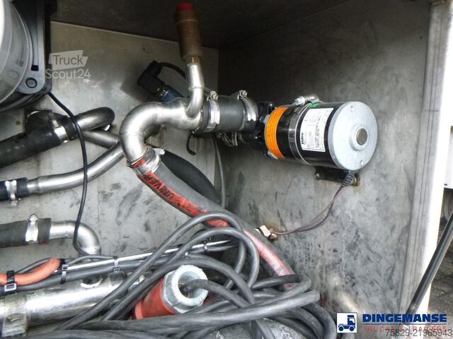 δεξαμενή Van Hool Food tank inox 36 m3 / 4 comp + pump