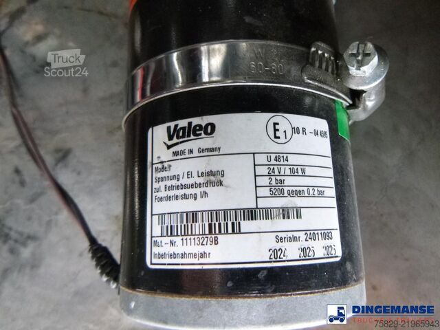 δεξαμενή Van Hool Food tank inox 36 m3 / 4 comp + pump