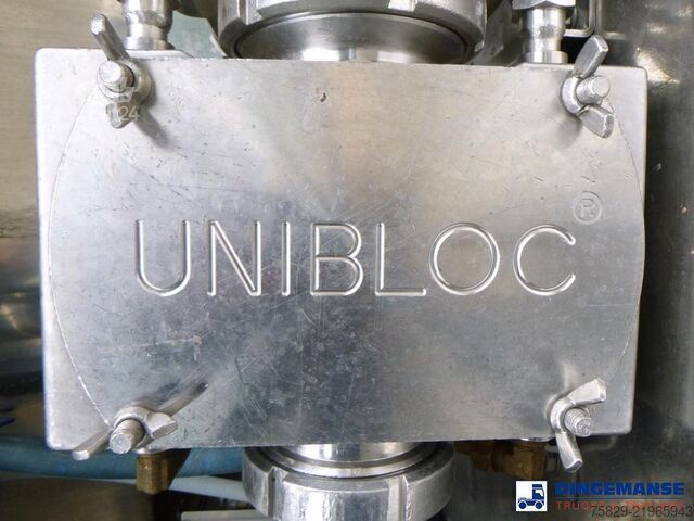 δεξαμενή Van Hool Food tank inox 36 m3 / 4 comp + pump