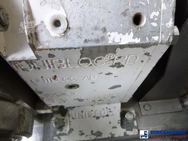 δεξαμενή Van Hool Food tank inox 36 m3 / 4 comp + pump