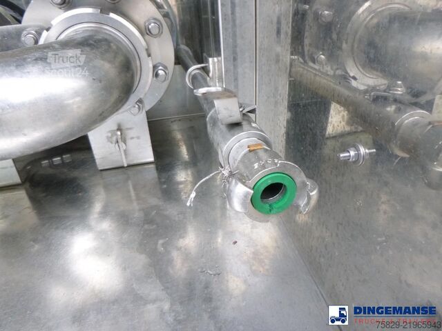 δεξαμενή Van Hool Food tank inox 36 m3 / 4 comp + pump