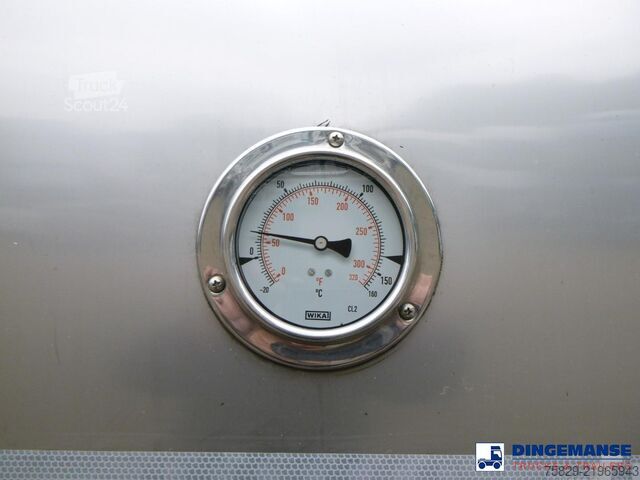 δεξαμενή Van Hool Food tank inox 36 m3 / 4 comp + pump