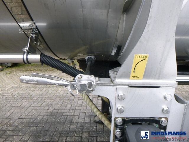 δεξαμενή Van Hool Food tank inox 36 m3 / 4 comp + pump